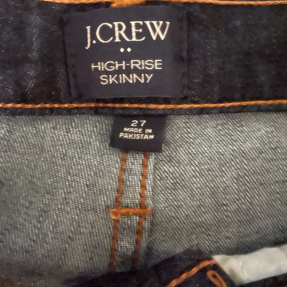 J Crew High Rise Skinny Jean - Picture 2 of 3